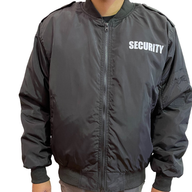 Guardian Duty Gear Bomber Jacket with "SECURITY" in Men's in City of Toronto