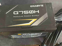 Gigabyte G750H 80plus gold Power supply