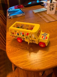 Fisher Price bus with figures