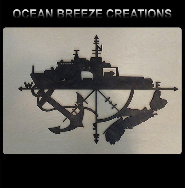 CANADIAN NAVY SHIP SIGNS - Laser Cut - Free Custom Work in Hobbies & Crafts in City of Halifax