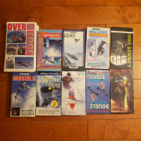 Extreme sports VHS movies BMX Snowboarding Skiing etc