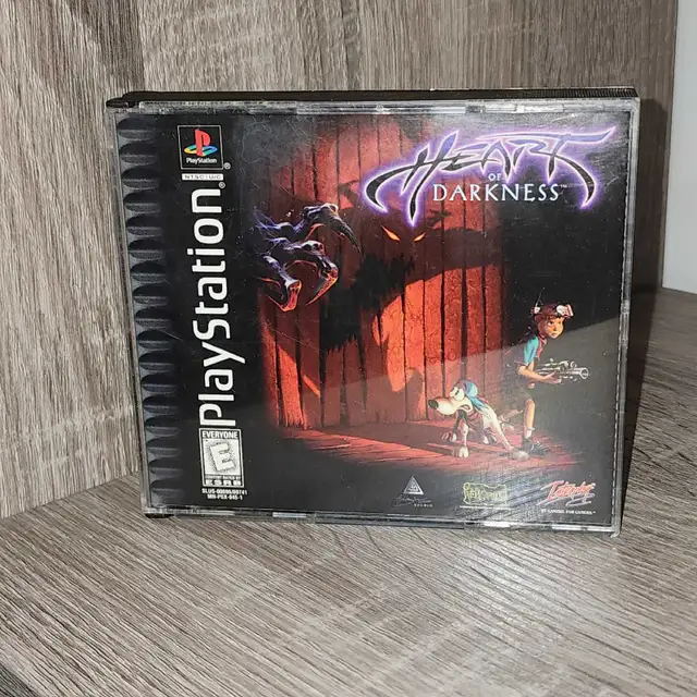 PS1 Heart Of Darkness (No manual)