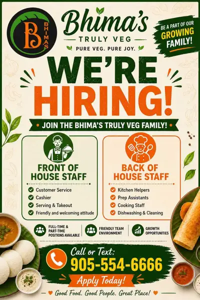 Restaurant staff required , View more