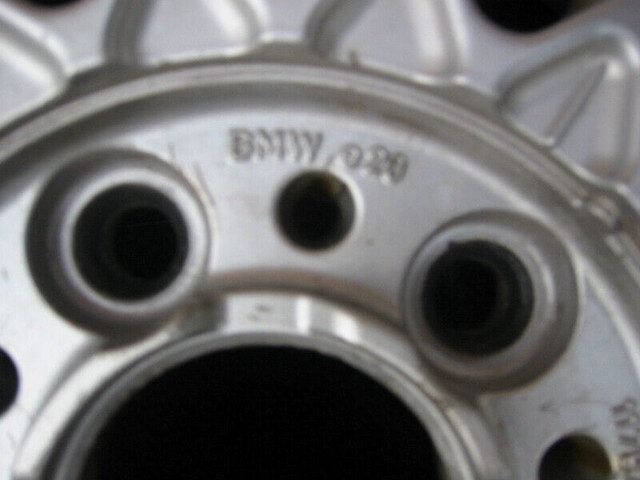 BBS bmw rims E28,E32,E34 7"x15" ,5x120mm (4) rims in Tires & Rims in Windsor Region - Image 3