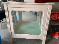 Small glass cabinet for sell in excellent condition