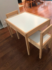 IKEA childrens table/chairs