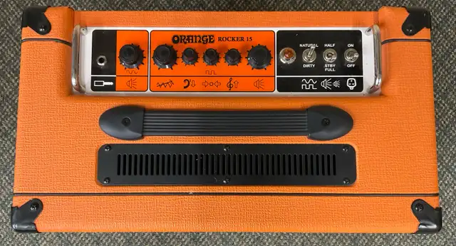 Orange Rocker 15 Tube Amp in Amps & Pedals in North Bay - Image 3