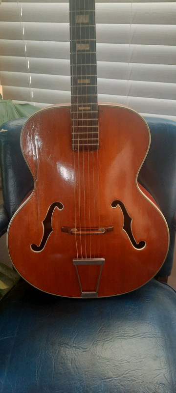 1940s S.S. Sterling Archtop Acoustic Guitar For Sale for sale  
