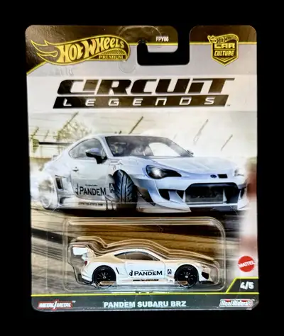 HOTWHEELS  CIRCUIT LEGENDS  PANDEM  SUBARU BRZ, View more