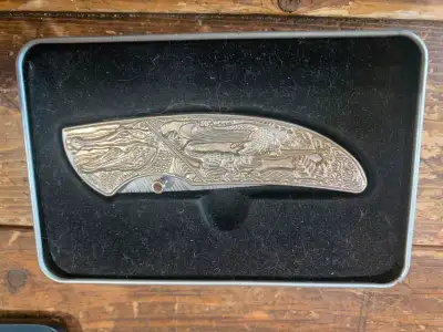 Compact Folding Knife 2.75” blade, 6.75” overall,  stainless ste, View more