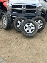 245/75/16 winter tires with rims for sale! 