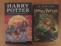 Harry Potter the deathly hallows + and the chamber of secrets