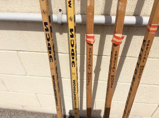 3 1972 TEAM CANADA & 2 TEAM USSR hockey sticks ! in Arts & Collectibles in City of Toronto - Image 3