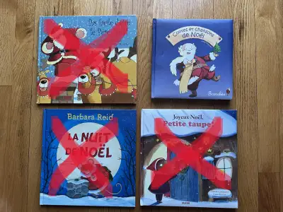LIVRE ENFANT THÈME DE NOËL (prix dans description), View more