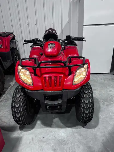 I have this 2009 Artic Cat Quad for sale excellent condition! Runs starts like a top! Low mileage ....