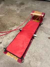Wooden sled 