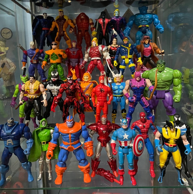 Ikea Detolf Acrylic 3 Tier Riser Shelf, perfect fit no figures