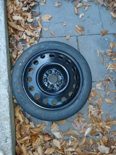 Selling set of Winter tires and rims off a 2015 chevy equinox. Car engine failed and I no longer hav...