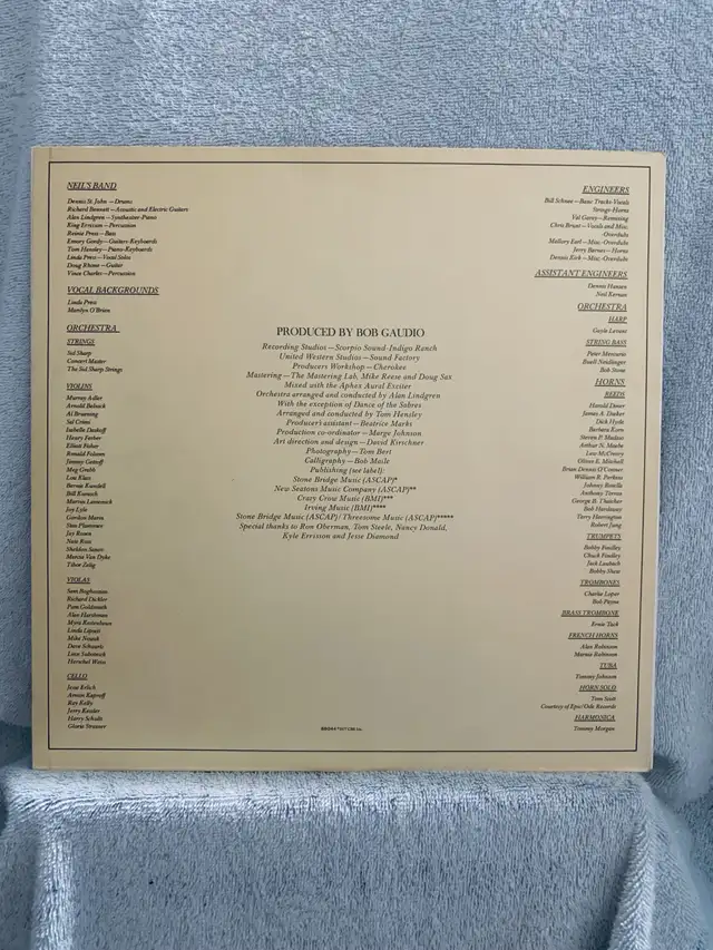 Neil Diamond - I’m glad You’re Here With Me Tonight (Vinyl Lp) in CDs, DVDs & Blu-ray in Mississauga / Peel Region - Image 5