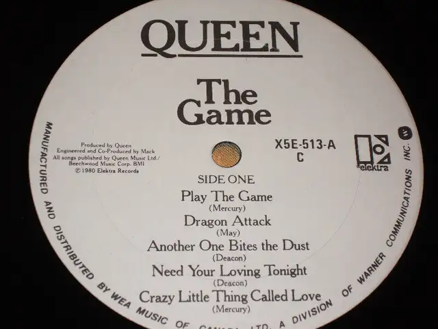 Queen - The Game (1980) LP62863257112193123