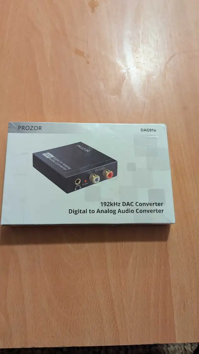 PROZOR 192KHz Digital to Analog Converter DAC Digital SPDIF Tosl in Other in St. Catharines - Image 2