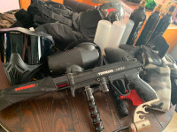 Paintball Marker and Accessories/Equipment Lot