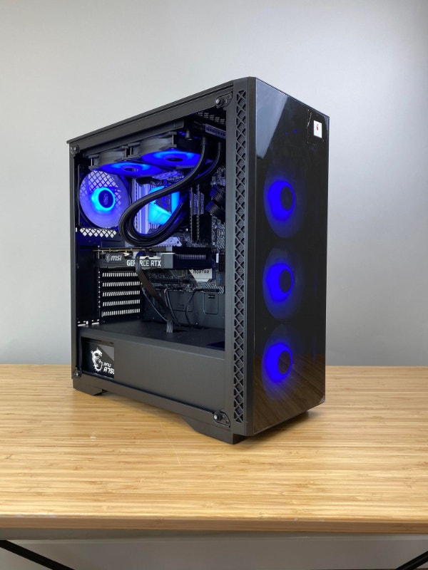Fully Built and Ready Ryzen 5 5600X RTX 3060 Gamertech Gam Desktop Computers City of