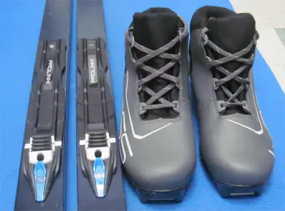 $265 ELAN (Karhu) - Wax Free Skis 190cm. Made in SERBIA. Used-Good. SALOMON - New NNN Bindings. Made...
