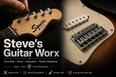 Steve's Guitar Worx, View more