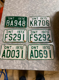 Motorcycle Licence Plates