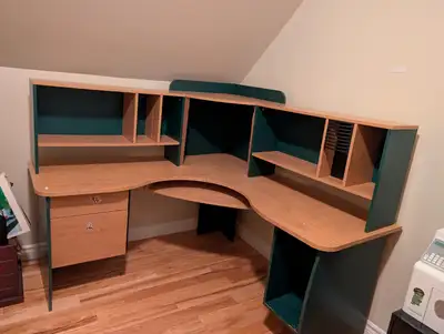Large Wooden Computer Desk, View more