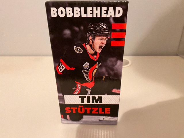 Tim Stützle Bobblehead - Unopened Box in Arts & Collectibles in Ottawa - Image 2