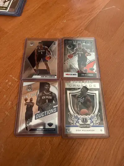 Zion Williamson rookie lot.