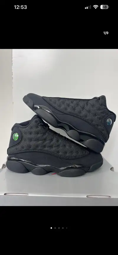 Jordan 13 Black Cat Size 11, View more
