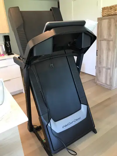 Paid $1,000, moved and now have a gym. Like new. 10 speeds, 10 inclines. Has bluetooth and speakers.