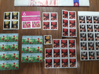 Unused Mini stamp collection