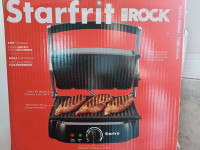 Starfrit Panini Grill with Reversible Plate