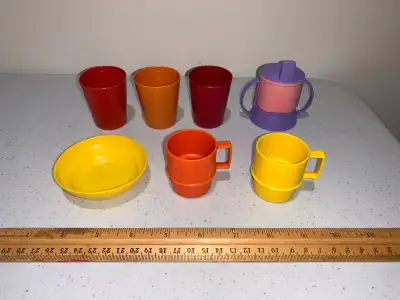Vintage Tupperware Toys Children's Serving Pieces, p/u CalgaryNW, View more
