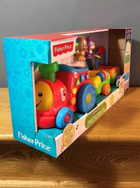 Fisher-Price Laugh & Learn Puppy's Smart Train - NEW
