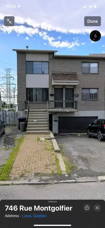 Spacieux appartement 4 ½ à louer – Emplacement de choix près de l’autoroute 13 Magnifique appartemen...