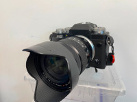 FUJI XT4 , Canon adapter, flash