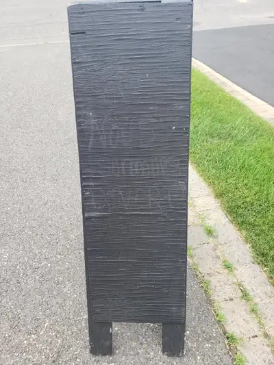 Chevalet double ardoise, View more