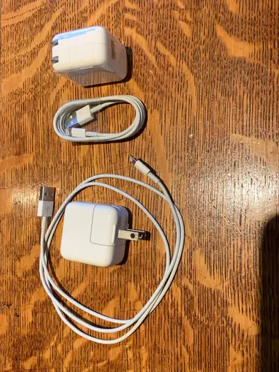 Apple 10W USB Power Adapter & Lightning to USB Cable, View more