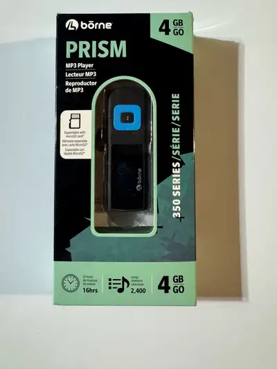 Borne Prism Series 350 MP3 Player, View more
