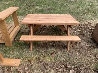 Big Kids Picnic Table (medium sized), View more