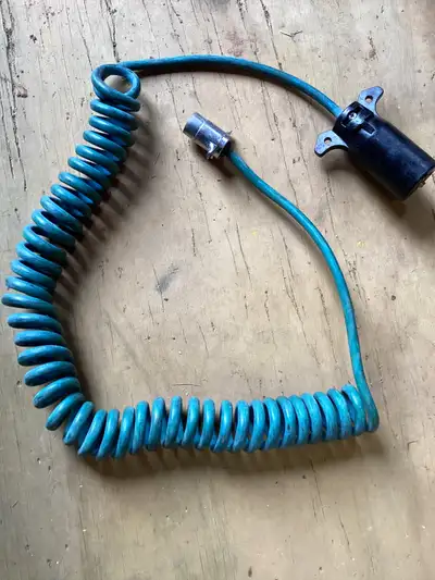 Motorhome / vehicle flat tow electrical connector cord. Had been used with a Blue Ox tow bar system...