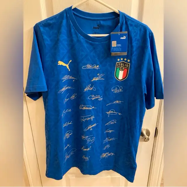 Puma Italy FIGC Champions of Europe Tee632345780704011214