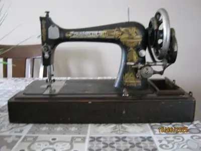 118 YEAR OLD SINGER SEWING MACHINE, View more