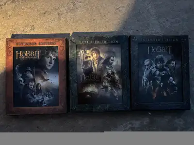 The Hobbit Extended Blu Rays, View more