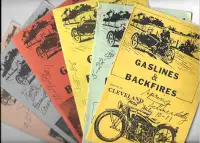 6 GASLINES & BACKFIRES Mags Antique MCL Club of America 1985-87